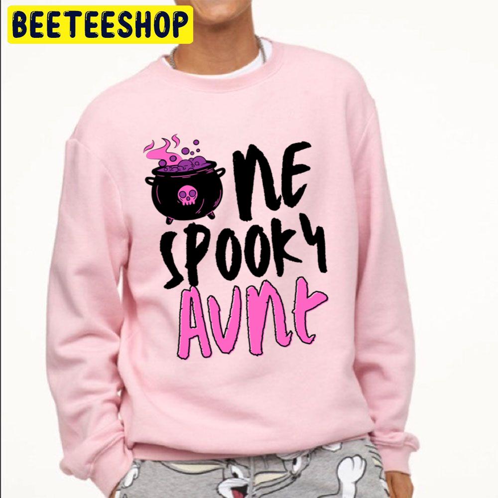One Spooky Aunt Aunt Halloween Trending Unisex Sweatshirt One Spooky Aunt Aunt Halloween Trending Unisex Sweatshirt