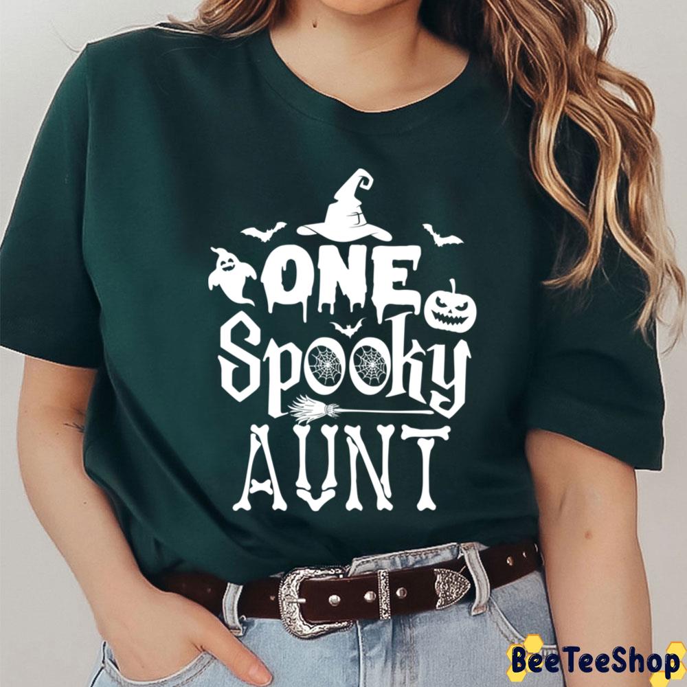 One Spooky Aunt Cute Halloween Trending Unisex T-Shirt One Spooky Aunt Cute Halloween Trending Unisex T-Shirt