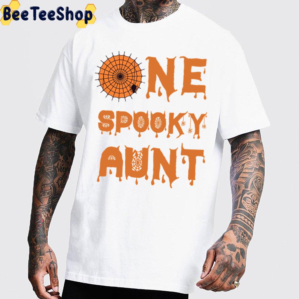 One Spooky Aunt Funny Halloween Idea For Aunt Trending Unisex Sweatshirt One Spooky Aunt Funny Halloween Idea For Aunt Trending Unisex Sweatshirt
