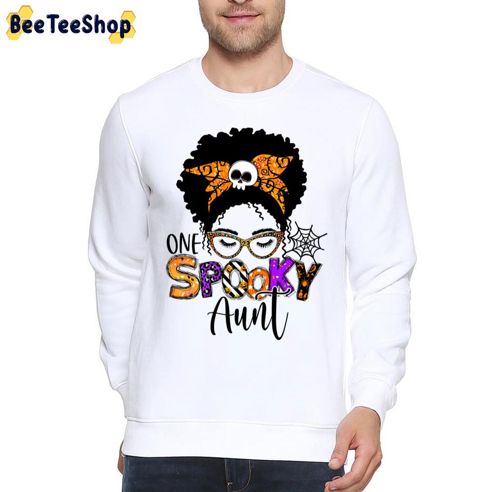 One Spooky Aunt Halloween Trending Unisex Sweatshirt One Spooky Aunt Halloween Trending Unisex Sweatshirt