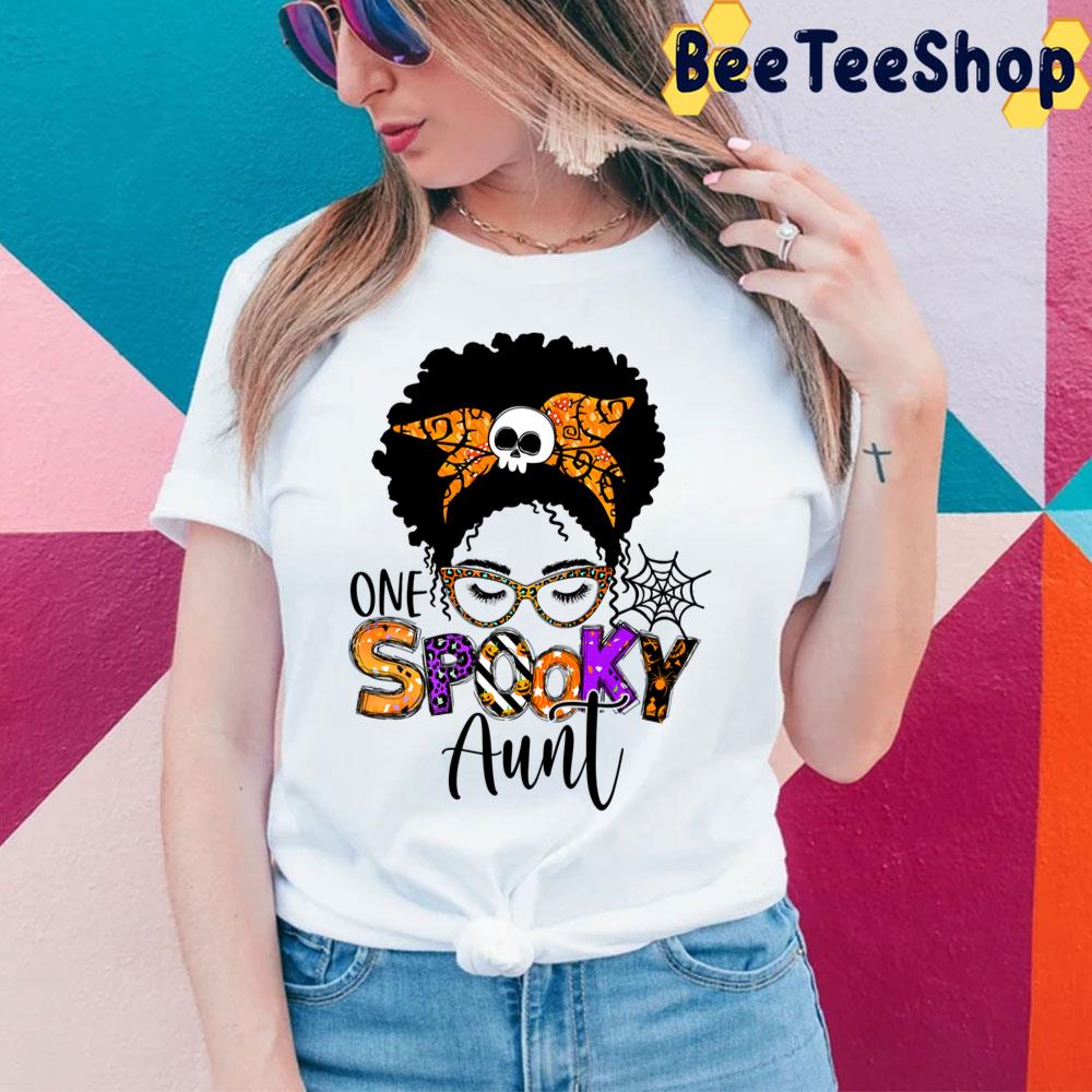 One Spooky Aunt Halloween Trending Unisex Sweatshirt One Spooky Aunt Halloween Trending Unisex Sweatshirt