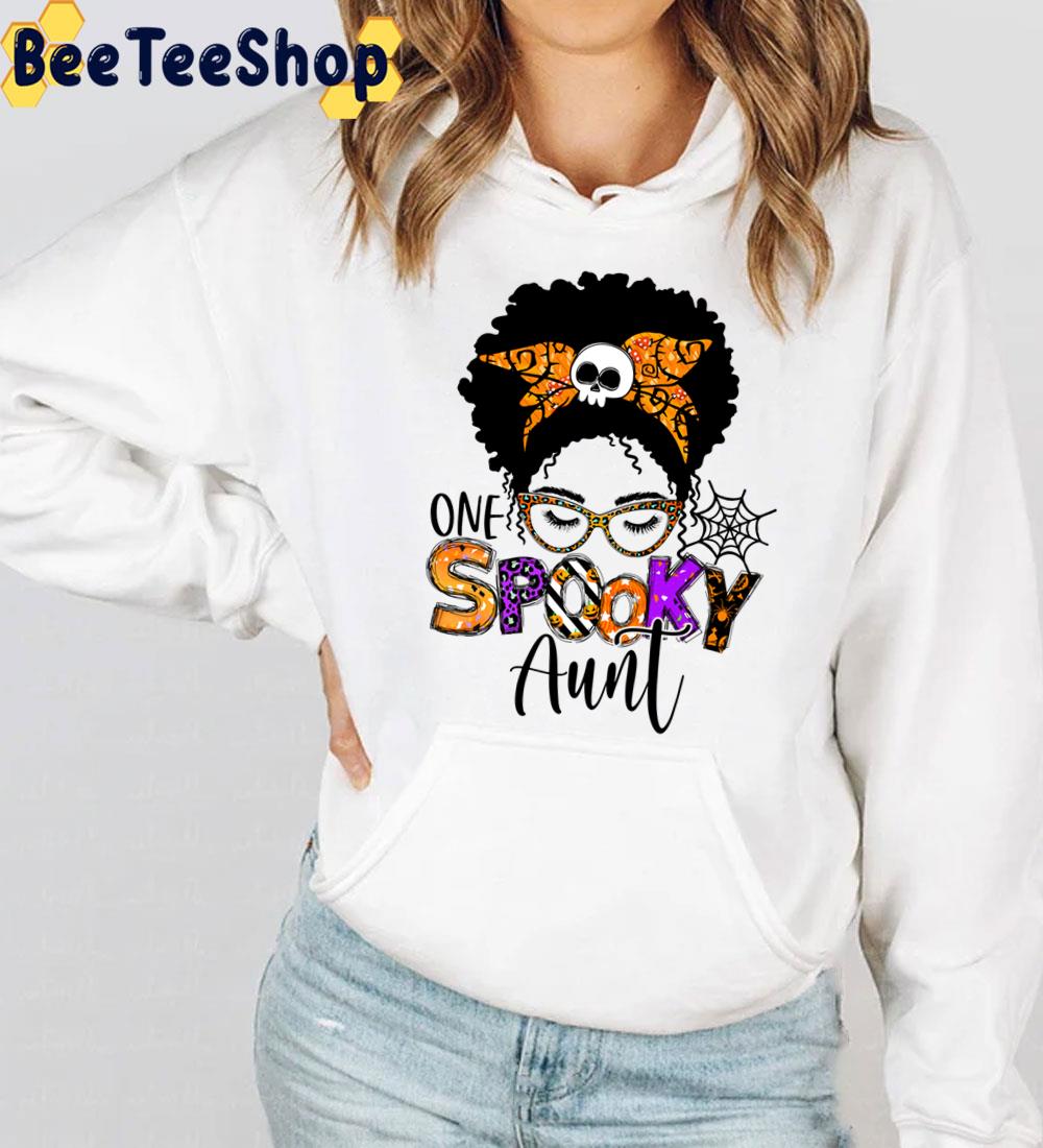 One Spooky Aunt Halloween Trending Unisex Sweatshirt One Spooky Aunt Halloween Trending Unisex Sweatshirt