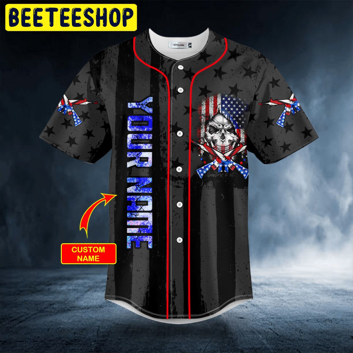 Patriotism Offends You American Flag Cross Gun Skull Custom Trending Baseball Jersey Patriotism Offends You American Flag Cross Gun Skull Custom Trending Baseball Jersey