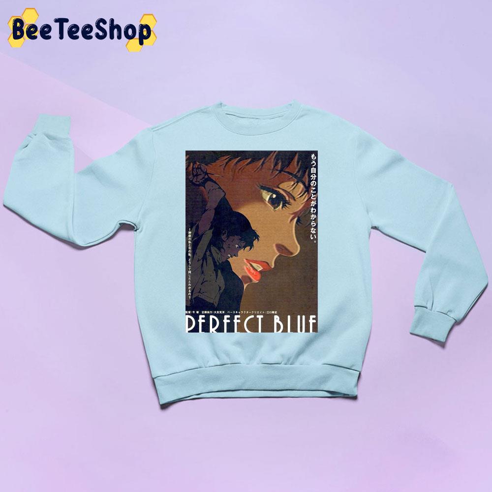 Perfect Blue 1997 Satoshi Kon Original Theatrical Poster Trending Unisex Sweatshirt Perfect Blue 1997 Satoshi Kon Original Theatrical Poster Trending Unisex Sweatshirt