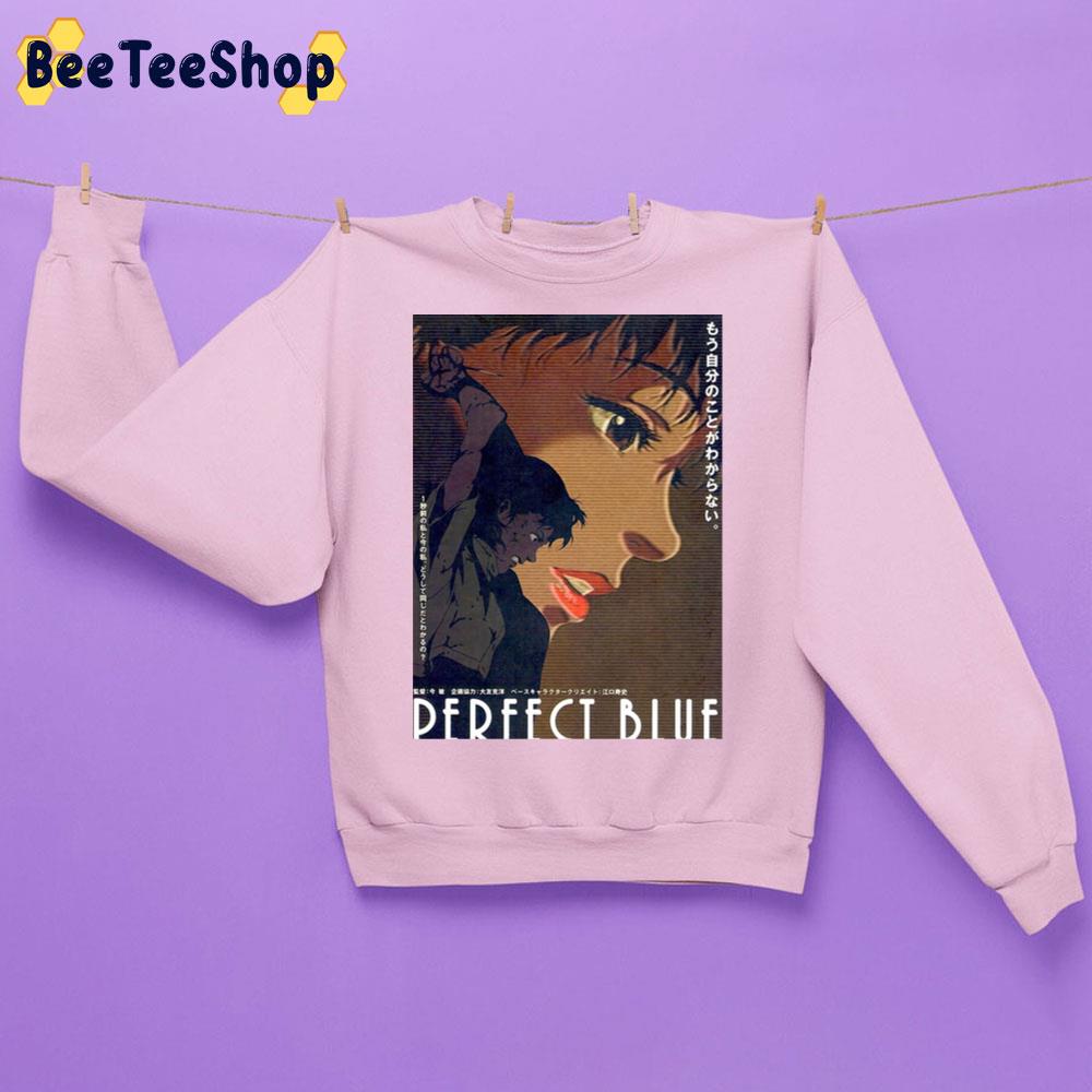 Perfect Blue 1997 Satoshi Kon Original Theatrical Poster Trending Unisex Sweatshirt Perfect Blue 1997 Satoshi Kon Original Theatrical Poster Trending Unisex Sweatshirt
