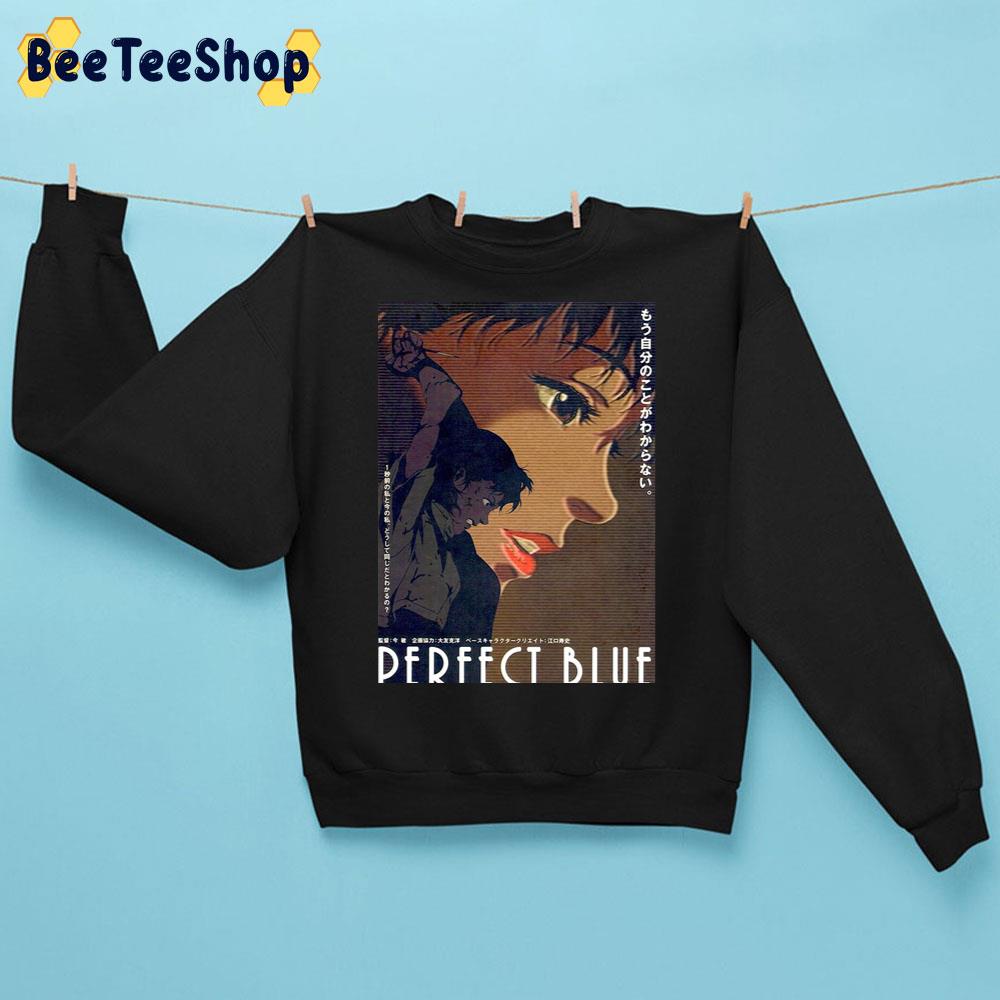 Perfect Blue 1997 Satoshi Kon Original Theatrical Poster Trending Unisex Sweatshirt Perfect Blue 1997 Satoshi Kon Original Theatrical Poster Trending Unisex Sweatshirt