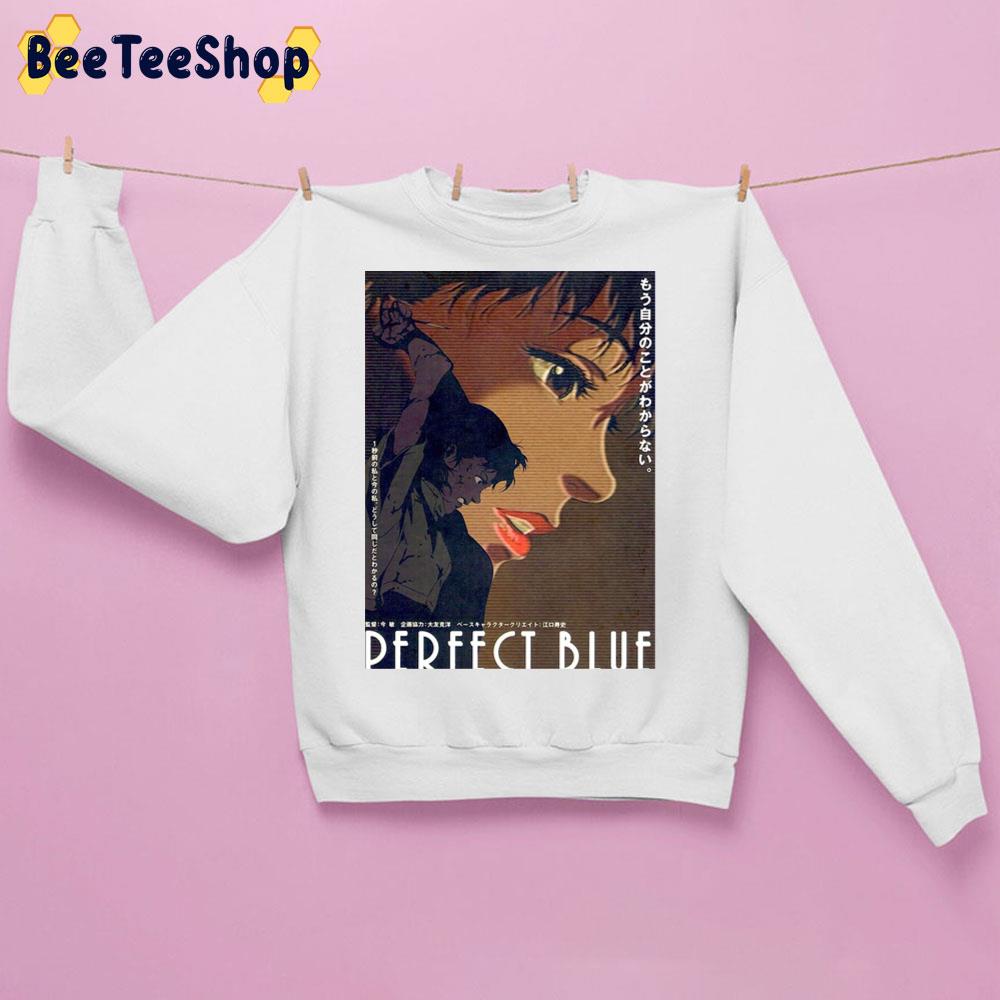Perfect Blue 1997 Satoshi Kon Original Theatrical Poster Trending Unisex Sweatshirt Perfect Blue 1997 Satoshi Kon Original Theatrical Poster Trending Unisex Sweatshirt
