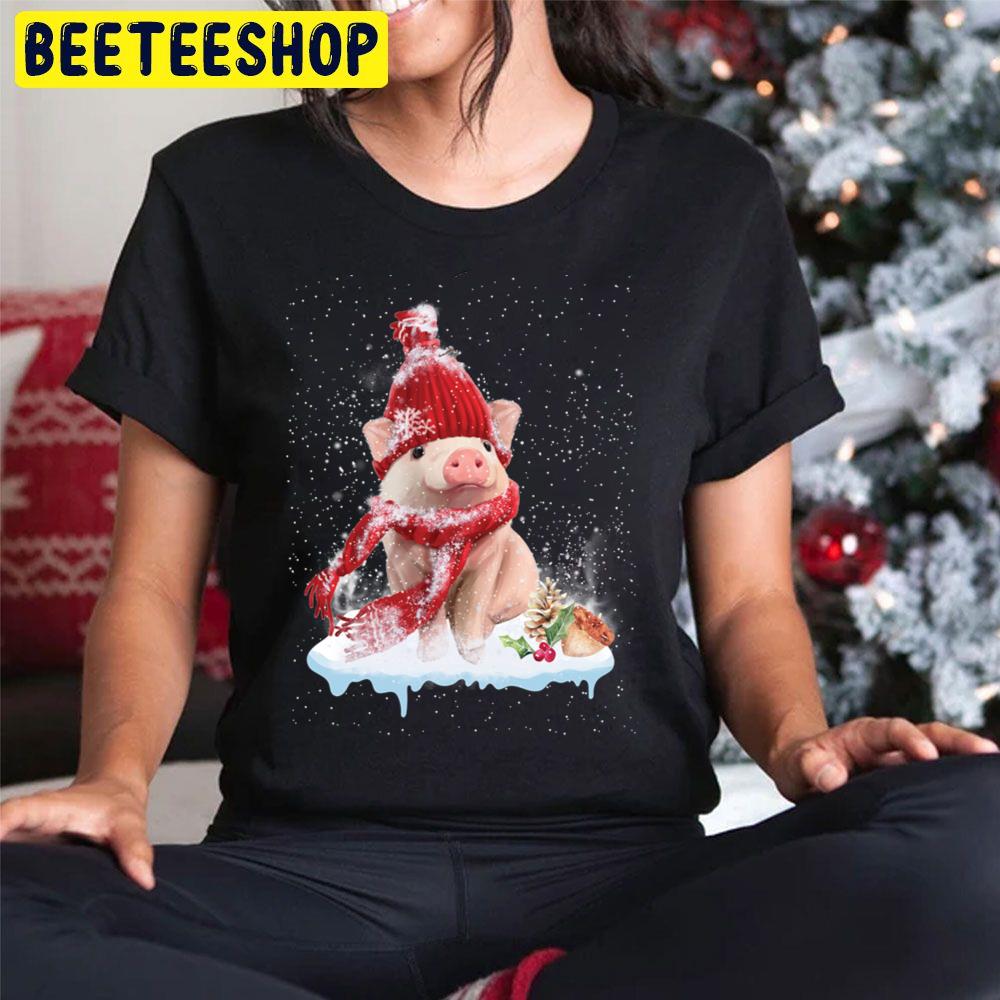Pig Cute Welcome Merry Christmas Trending Unisex Hoodie Pig Cute Welcome Merry Christmas Trending Unisex Hoodie