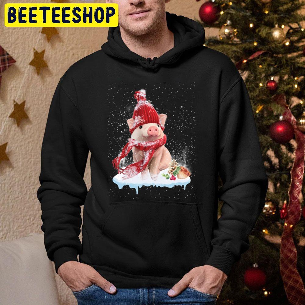 Pig Cute Welcome Merry Christmas Trending Unisex Hoodie Pig Cute Welcome Merry Christmas Trending Unisex Hoodie