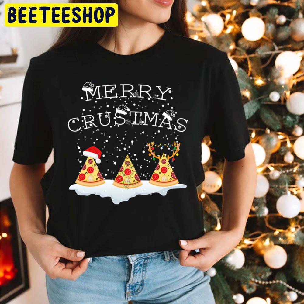 Pizza Christmas Merry Crustmas Trending Unisex Hoodie Pizza Christmas Merry Crustmas Trending Unisex Hoodie