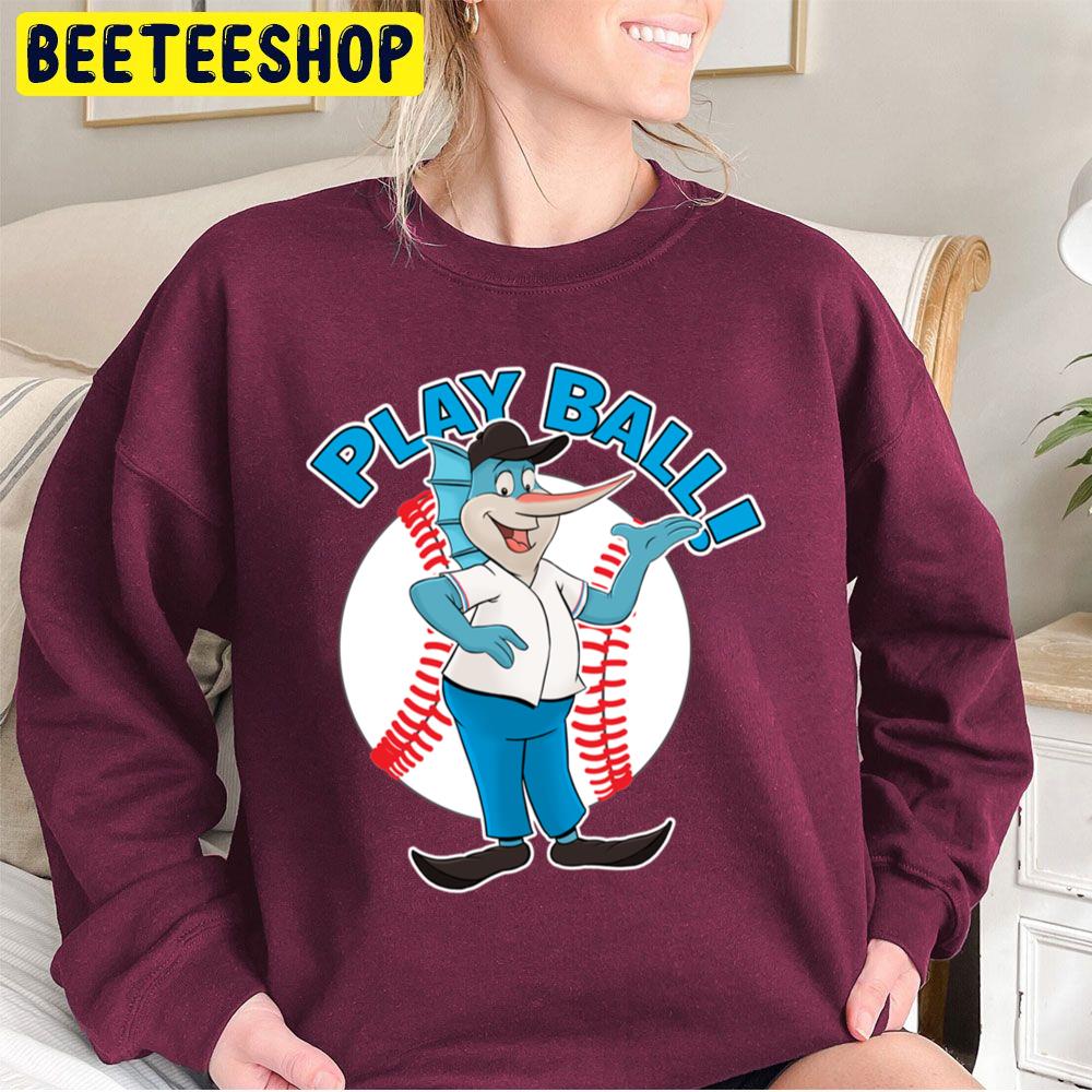 Play Ball!!! Billy The Miami Marlins Baseball Trending Unisex Sweatshirt Play Ball!!! Billy The Miami Marlins Baseball Trending Unisex Sweatshirt