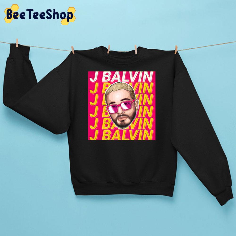 Pop Art J Balvin Fan Art Trending Unisex Sweatshirt Pop Art J Balvin Fan Art Trending Unisex Sweatshirt