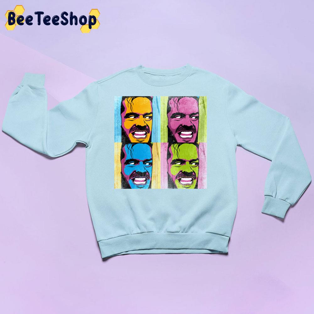 Pop Art Shining Halloween Trending Unisex Sweatshirt Pop Art Shining Halloween Trending Unisex Sweatshirt