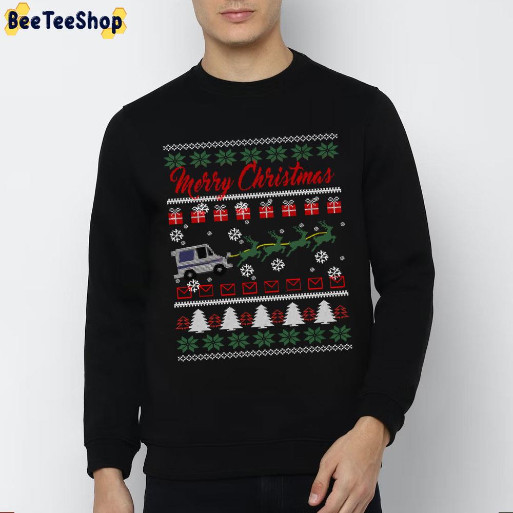 Postal Worker Merry Christmas Ugly Sweater Holiday Trending Unisex Sweatshirt Postal Worker Merry Christmas Ugly Sweater Holiday Trending Unisex Sweatshirt
