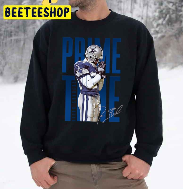 Prime Time Deion Sanders Football Player Trending Unisex Sweatshirt Prime Time Deion Sanders Football Player Trending Unisex Sweatshirt