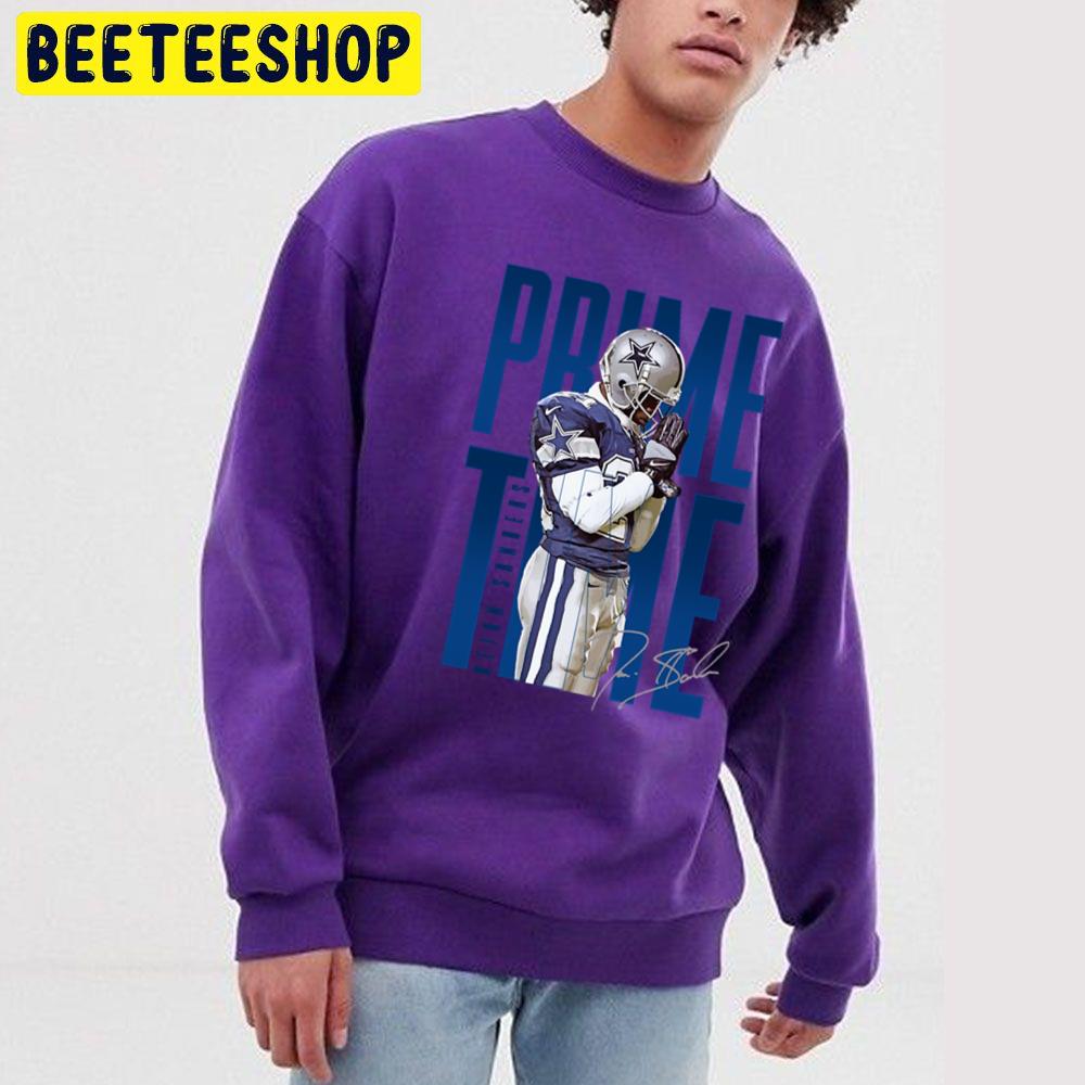 Prime Time Deion Sanders Football Player Trending Unisex Sweatshirt Prime Time Deion Sanders Football Player Trending Unisex Sweatshirt