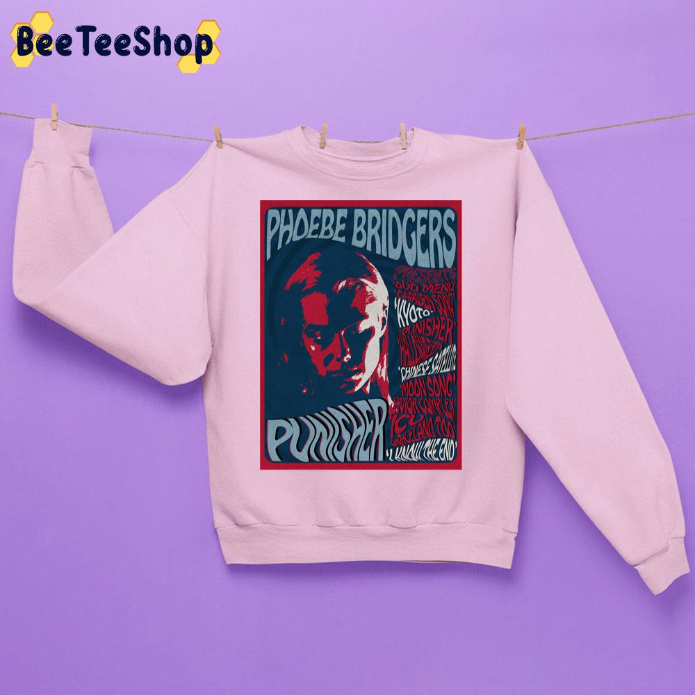 Psychedelic Punisher Phoebe Bridgers Trending Unisex Sweatshirt Psychedelic Punisher Phoebe Bridgers Trending Unisex Sweatshirt