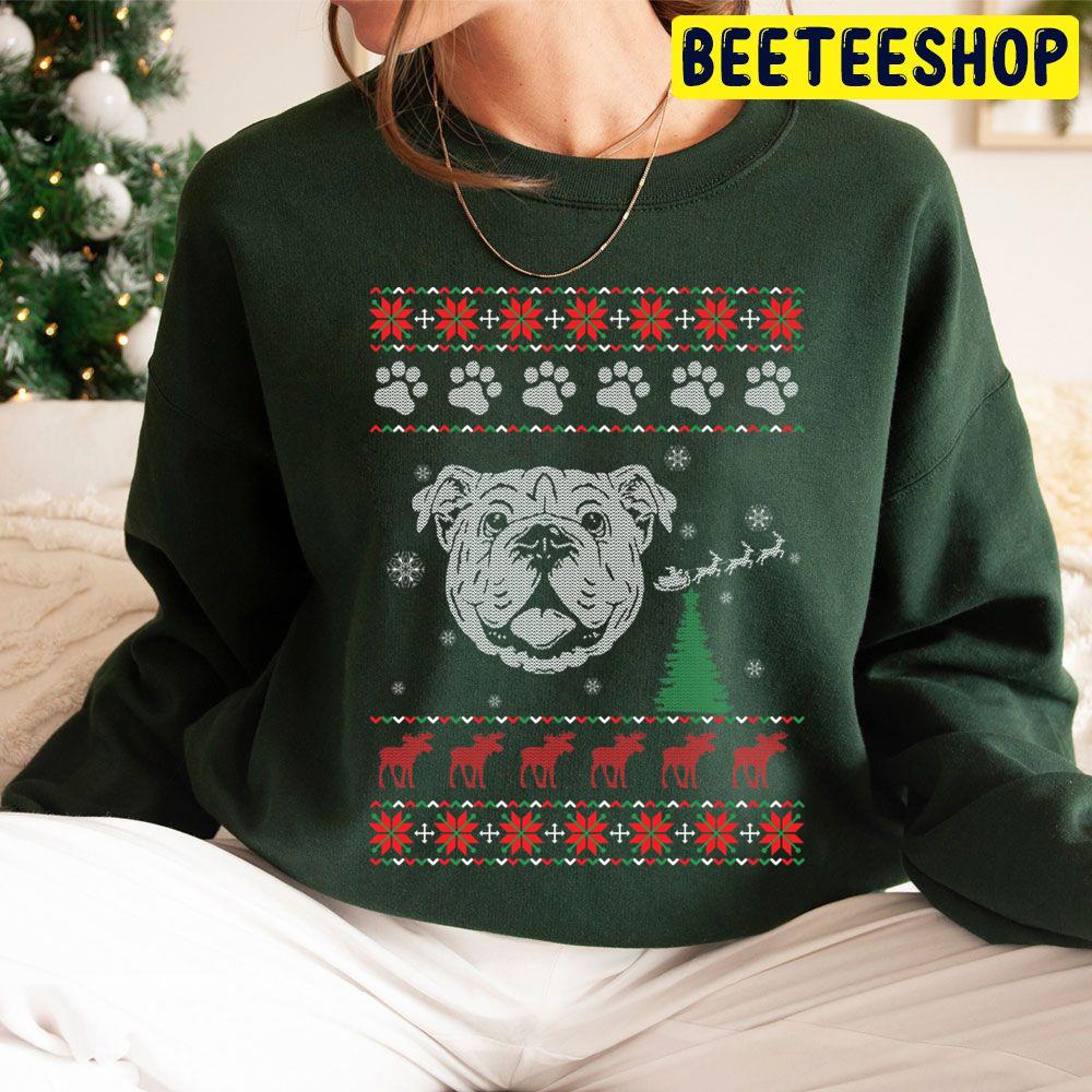 Pug Dog Knit Christmas Trending Unisex Hoodie Pug Dog Knit Christmas Trending Unisex Hoodie