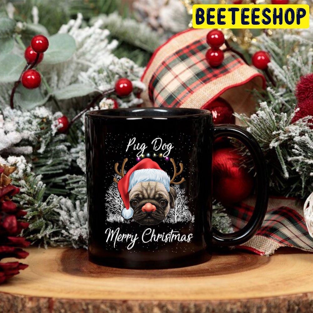 Pug Dog Santa Merry Christmas Trending Unisex Hoodie Pug Dog Santa Merry Christmas Trending Unisex Hoodie