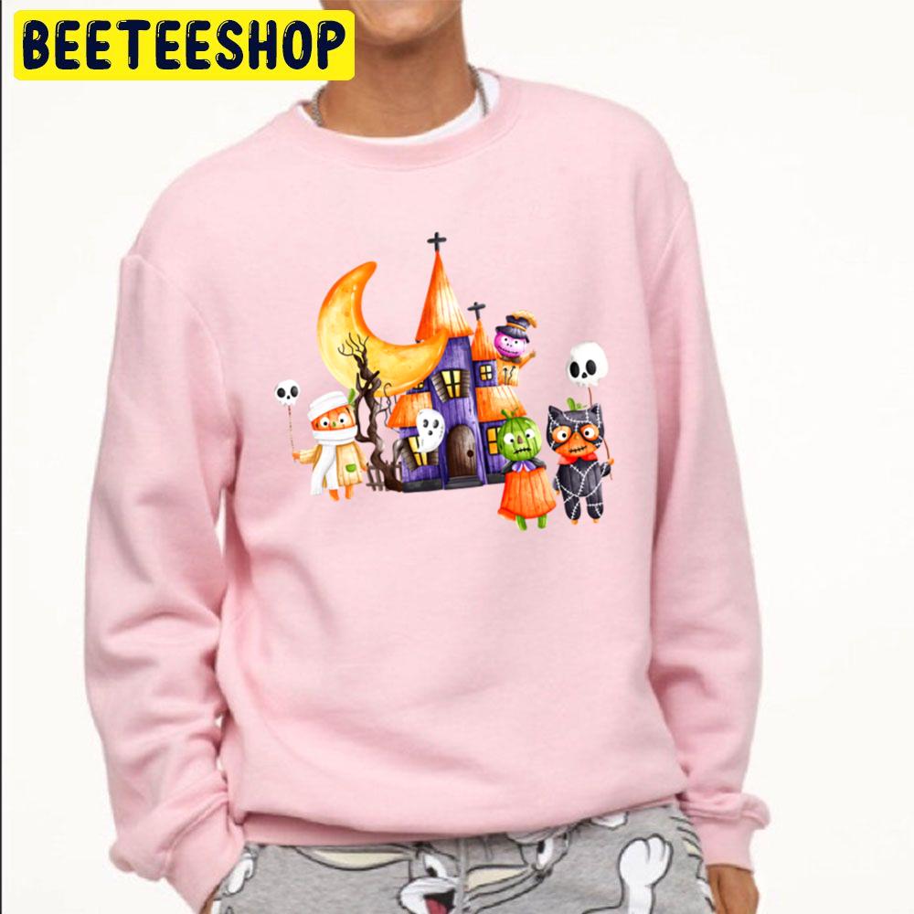 Pumpkin Family Halloween Unisex Sweatshirt Pumpkin Family Halloween Unisex Sweatshirt