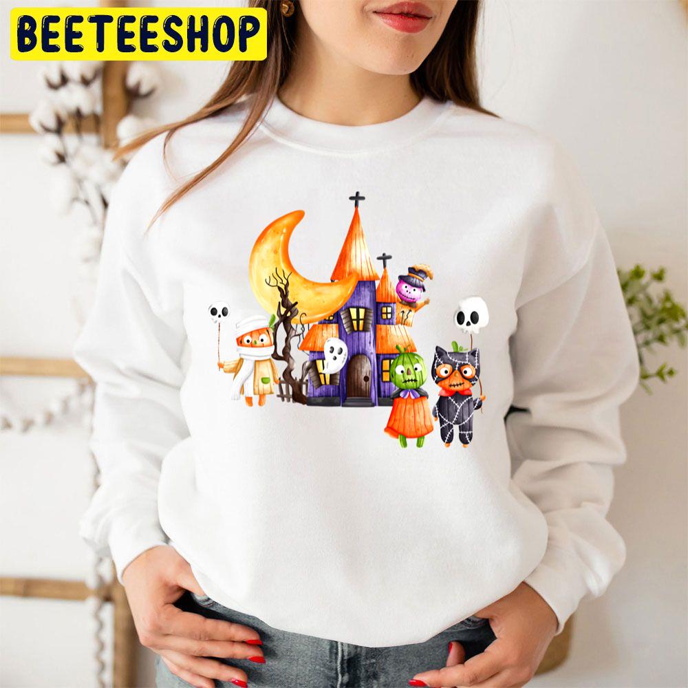 Pumpkin Family Halloween Unisex Sweatshirt Pumpkin Family Halloween Unisex Sweatshirt