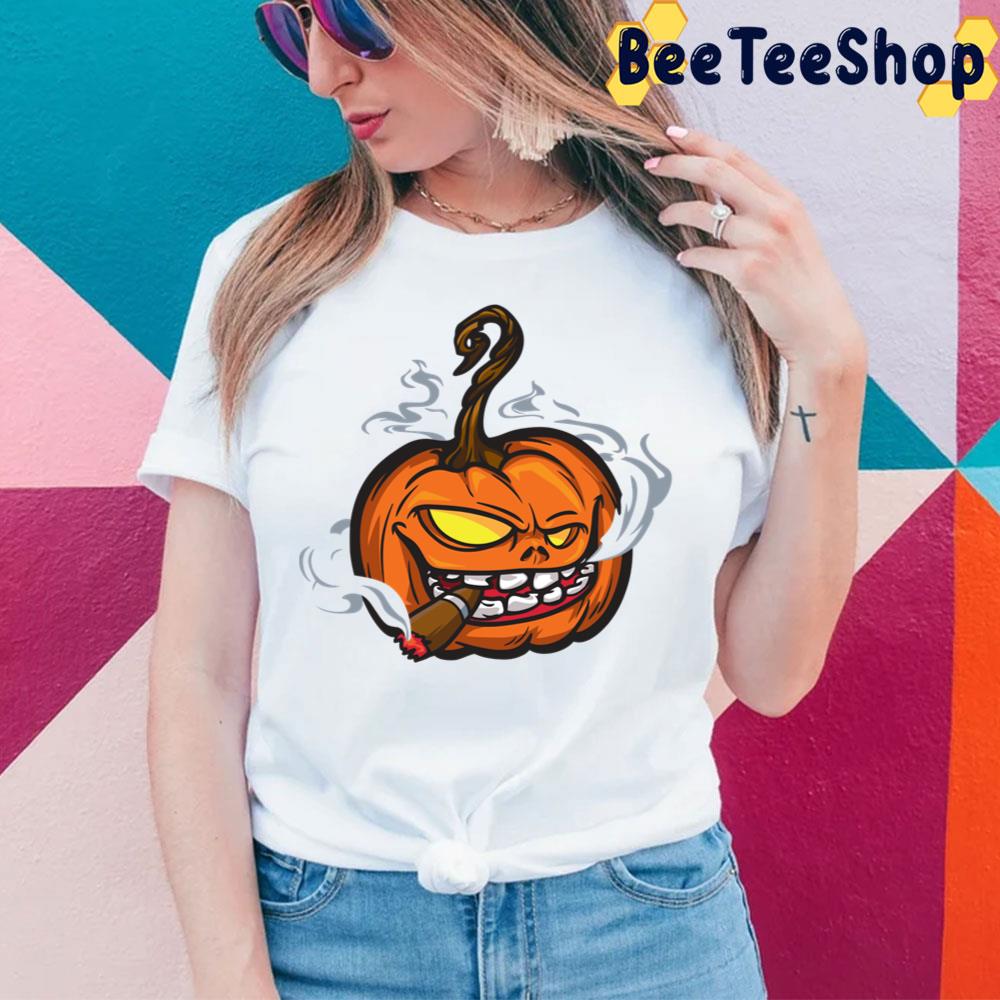 Pumpkin Smoking Halloween Hoodie Trending Unisex Sweatshirt Pumpkin Smoking Halloween Hoodie Trending Unisex Sweatshirt
