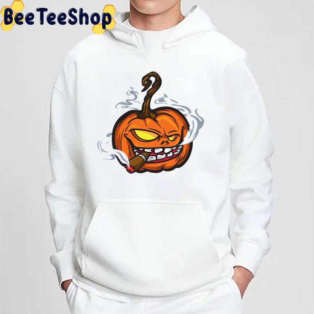 Pumpkin Smoking Halloween Hoodie Trending Unisex Sweatshirt Pumpkin Smoking Halloween Hoodie Trending Unisex Sweatshirt