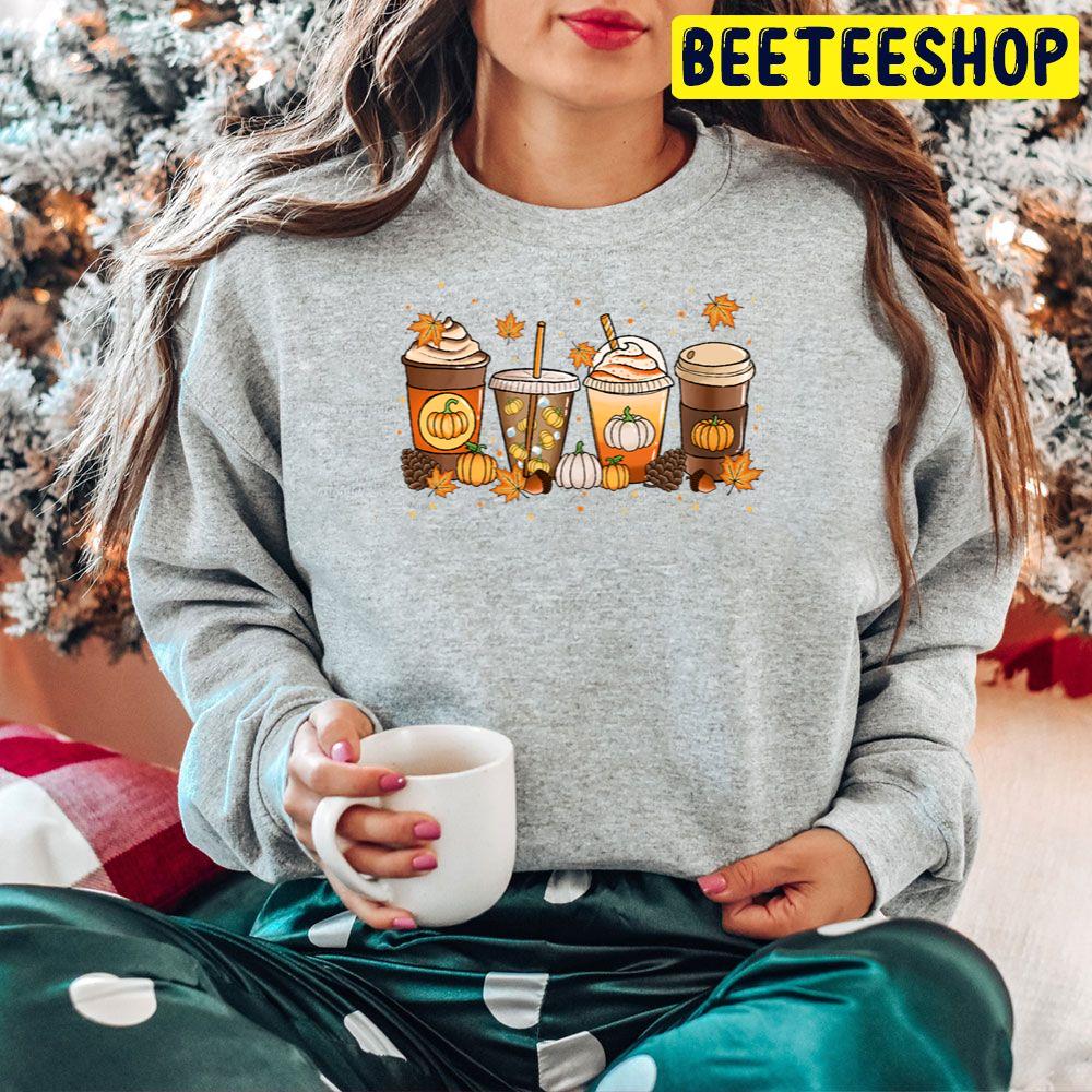 Pumpkin Spice Latte Fall Coffee Trending Unisex Hoodie Pumpkin Spice Latte Fall Coffee Trending Unisex Hoodie