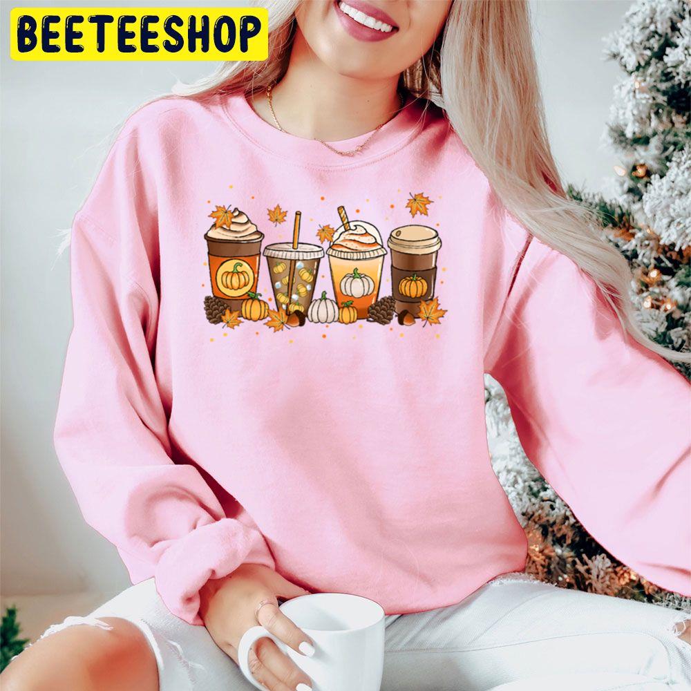 Pumpkin Spice Latte Fall Coffee Trending Unisex Hoodie Pumpkin Spice Latte Fall Coffee Trending Unisex Hoodie