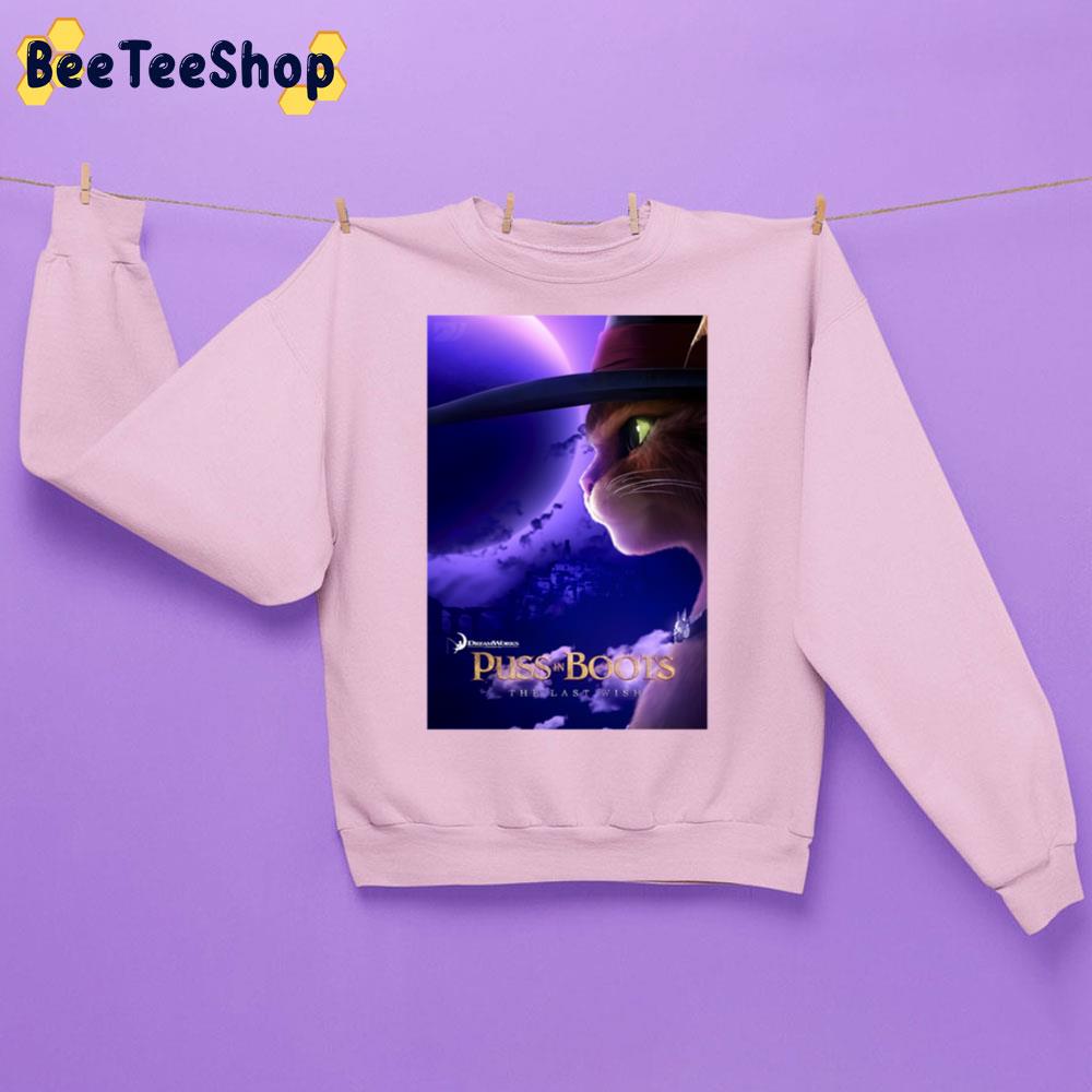 Puss In Boots The Last Wish Film 2022 Trending Unisex Sweatshirt Puss In Boots The Last Wish Film 2022 Trending Unisex Sweatshirt