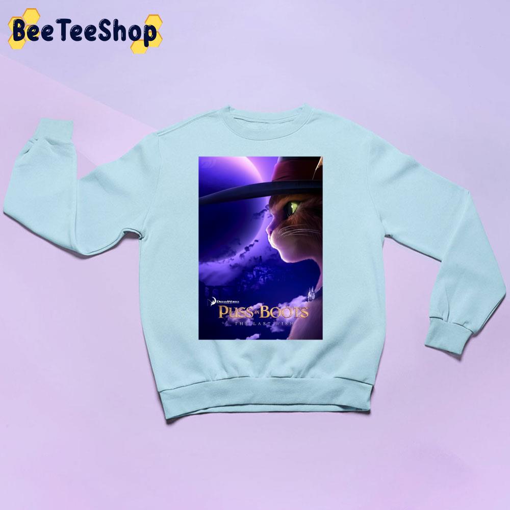 Puss In Boots The Last Wish Film 2022 Trending Unisex Sweatshirt Puss In Boots The Last Wish Film 2022 Trending Unisex Sweatshirt