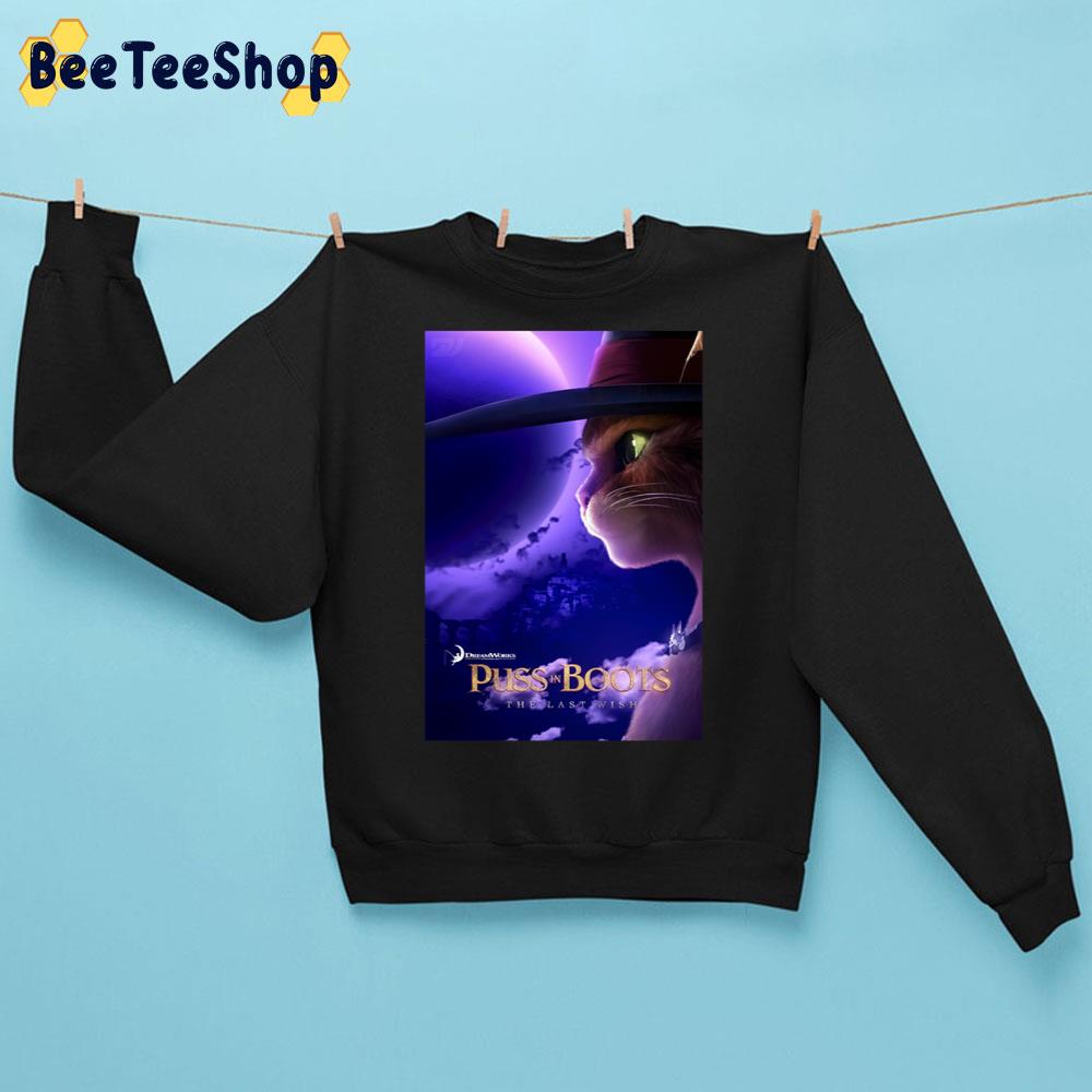 Puss In Boots The Last Wish Film 2022 Trending Unisex Sweatshirt Puss In Boots The Last Wish Film 2022 Trending Unisex Sweatshirt