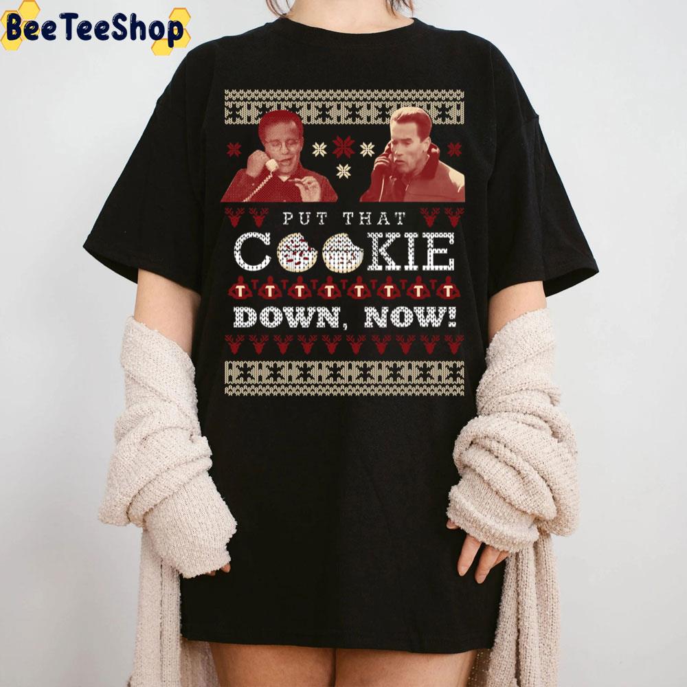 Put That Cookie Down, Now Ugly Pattern Christmas Trending Unisex Sweatshirt Put That Cookie Down, Now Ugly Pattern Christmas Trending Unisex Sweatshirt
