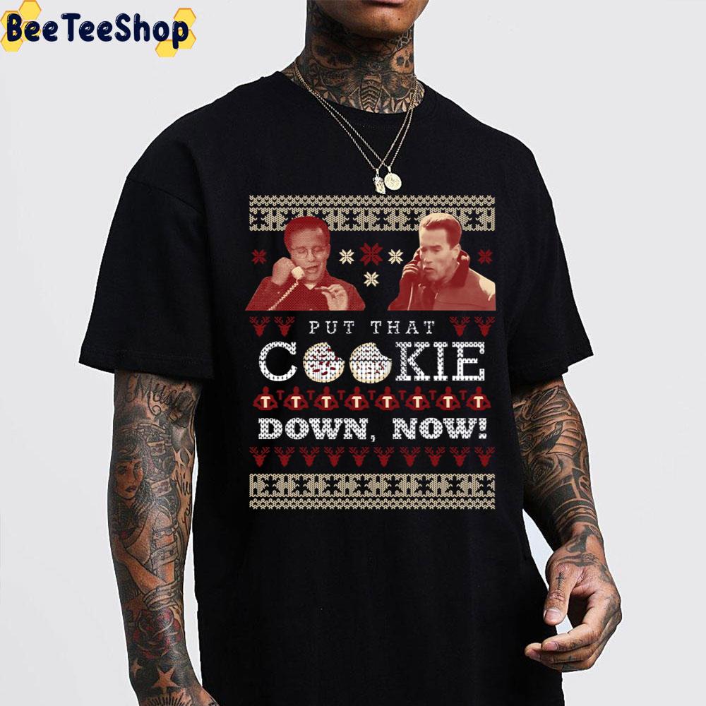 Put That Cookie Down, Now Ugly Pattern Christmas Trending Unisex Sweatshirt Put That Cookie Down, Now Ugly Pattern Christmas Trending Unisex Sweatshirt