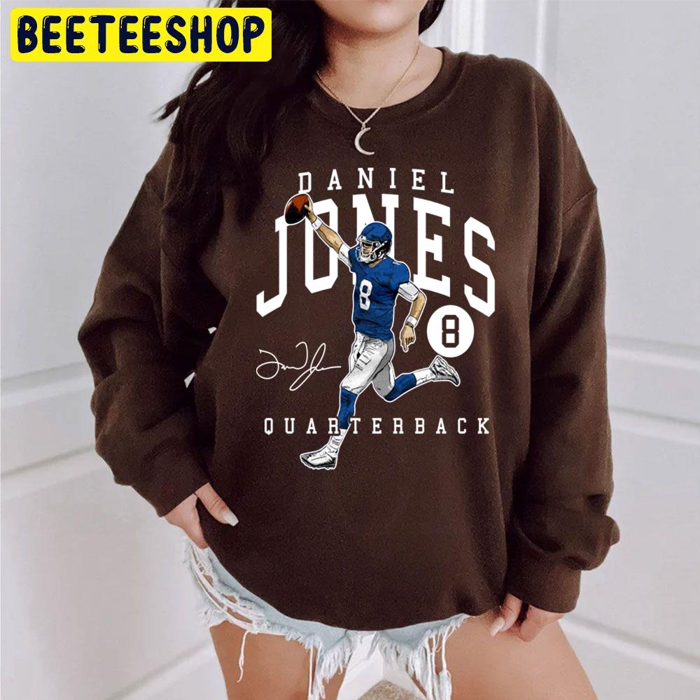 Quaterback Daniel Jones Signature Football Player Trending Unisex Sweatshirt Quaterback Daniel Jones Signature Football Player Trending Unisex Sweatshirt