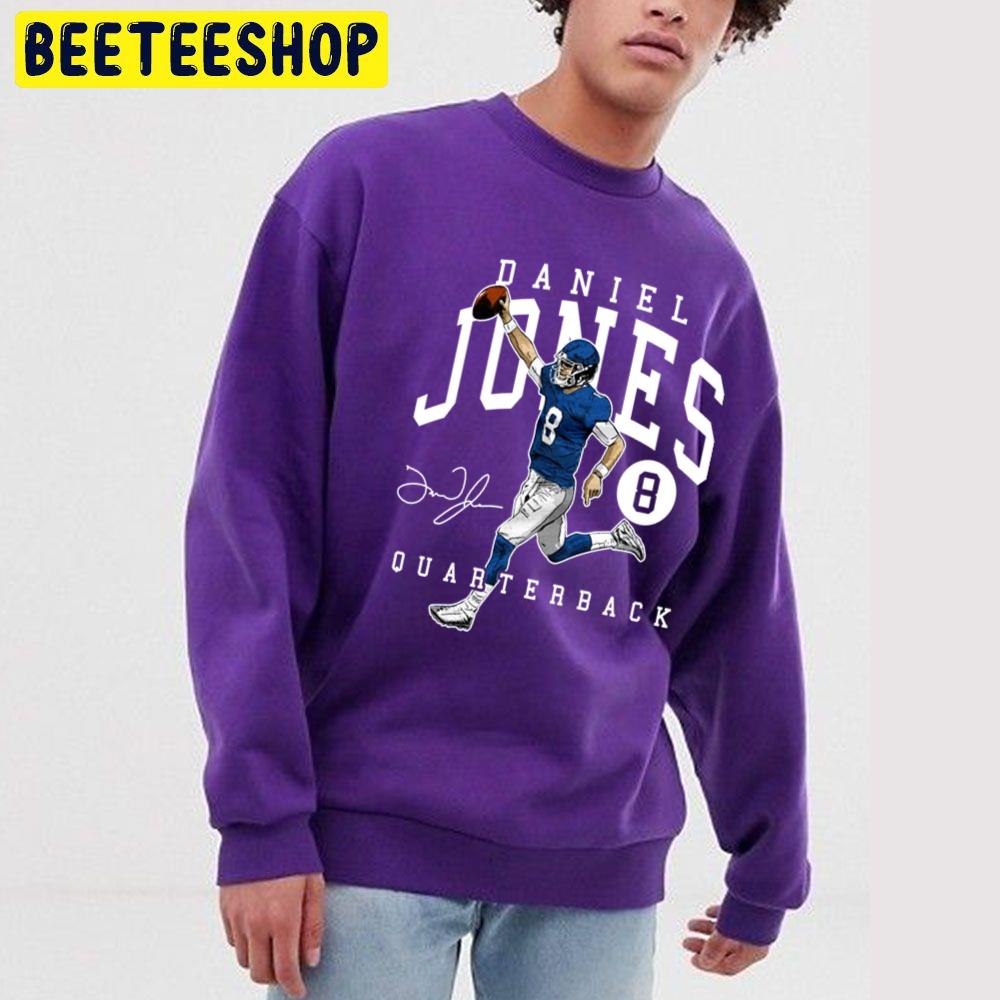 Quaterback Daniel Jones Signature Football Player Trending Unisex Sweatshirt Quaterback Daniel Jones Signature Football Player Trending Unisex Sweatshirt