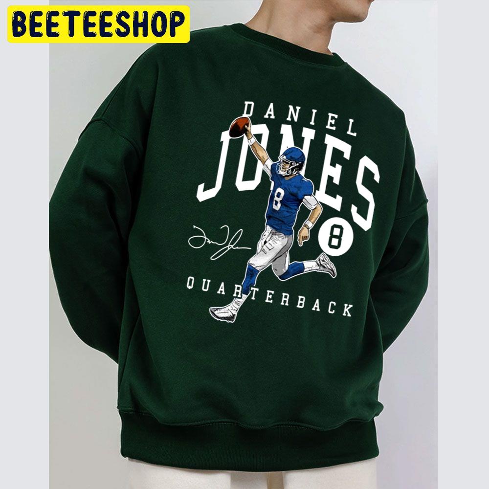 Quaterback Daniel Jones Signature Football Player Trending Unisex Sweatshirt Quaterback Daniel Jones Signature Football Player Trending Unisex Sweatshirt
