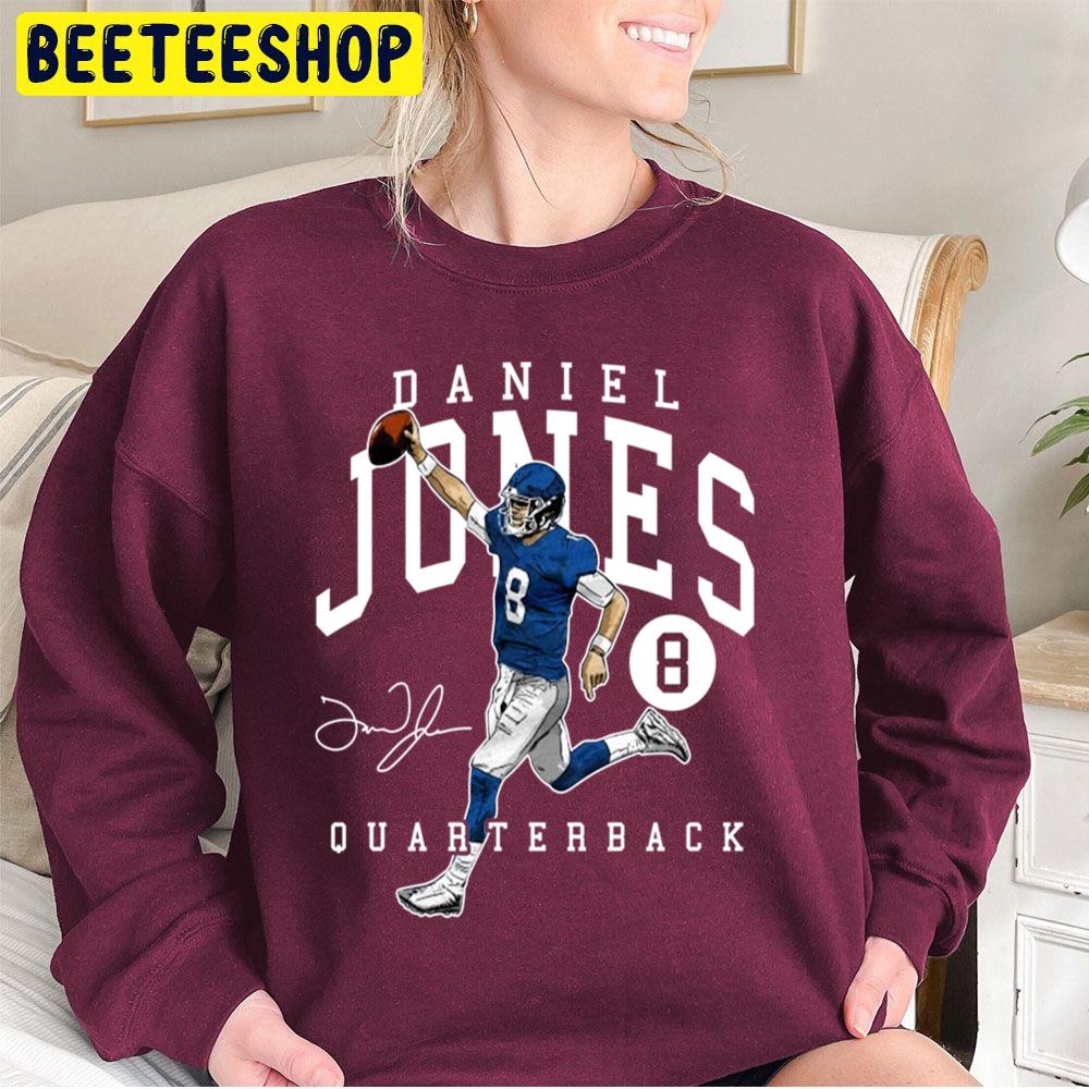 Quaterback Daniel Jones Signature Football Player Trending Unisex Sweatshirt Quaterback Daniel Jones Signature Football Player Trending Unisex Sweatshirt