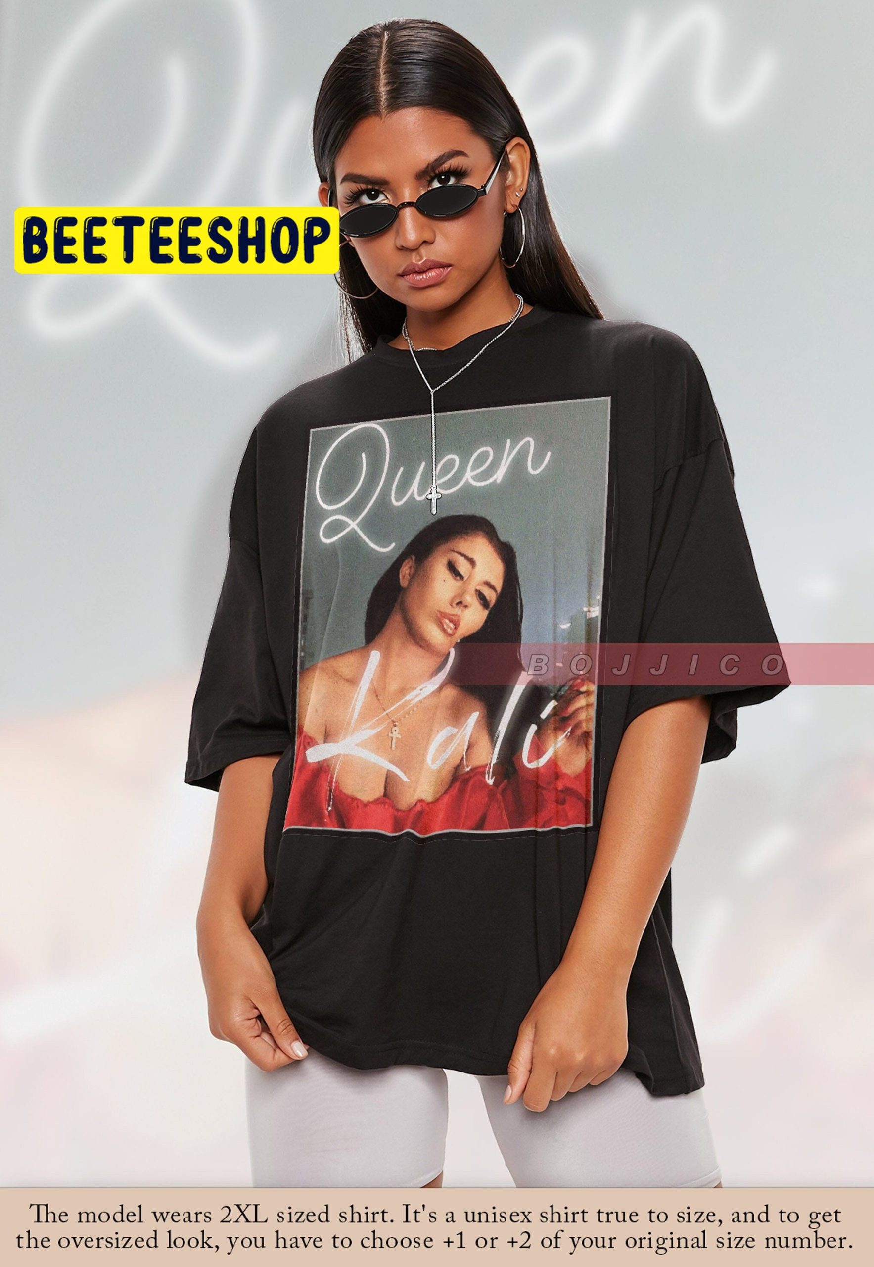 Queen Kali Uchis Vintage Trending Unisex T-Shirt Queen Kali Uchis Vintage Trending Unisex T-Shirt