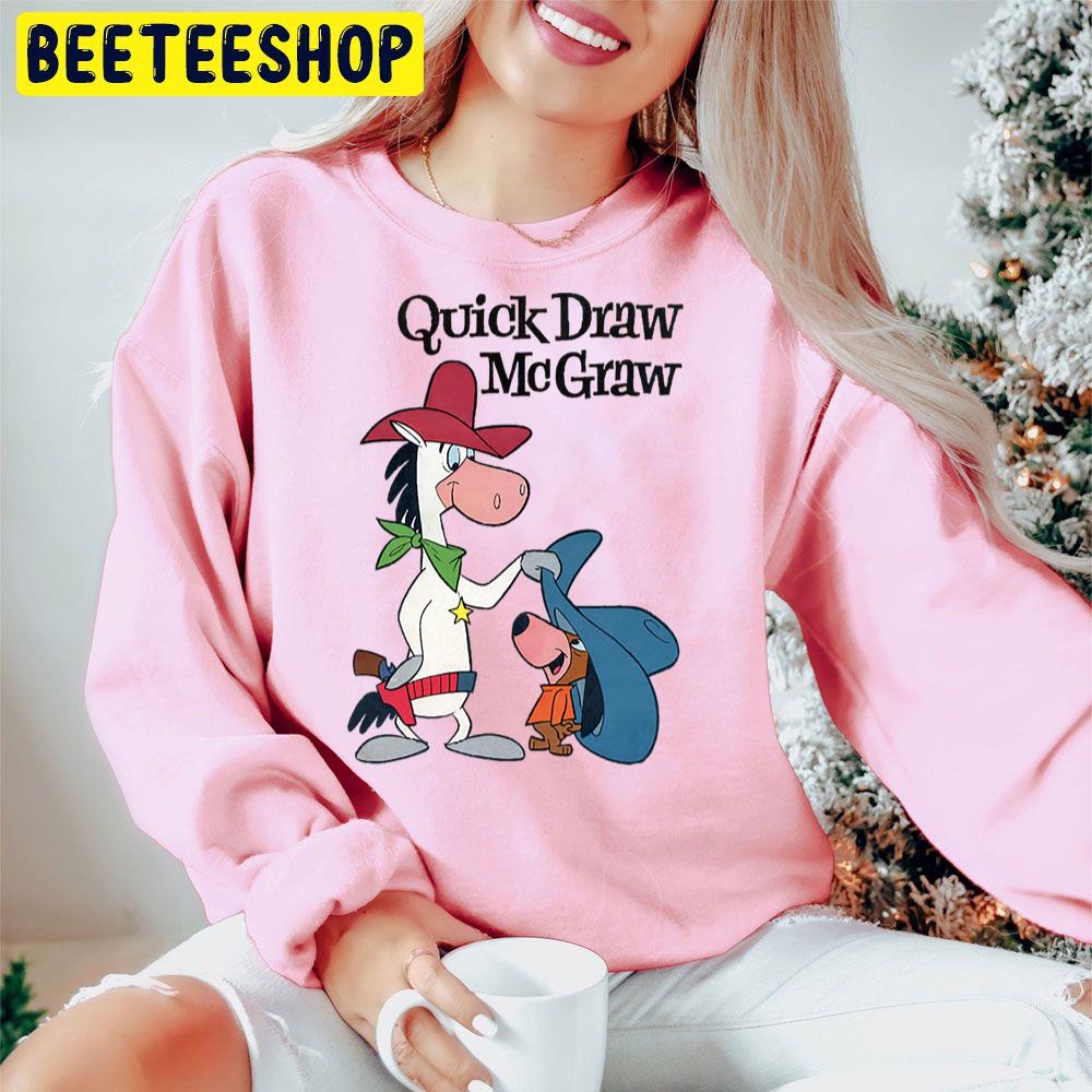 Quick Draw Mcgraw Huckle Berry Vintage Trending Unisex Hoodie Quick Draw Mcgraw Huckle Berry Vintage Trending Unisex Hoodie