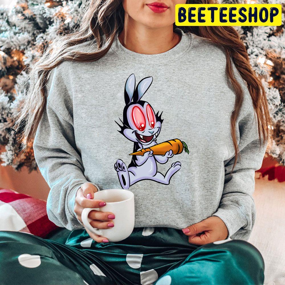 Rabbit Vampire Cartoon Trending Unisex Hoodie Rabbit Vampire Cartoon Trending Unisex Hoodie