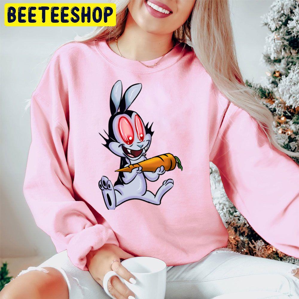 Rabbit Vampire Cartoon Trending Unisex Hoodie Rabbit Vampire Cartoon Trending Unisex Hoodie
