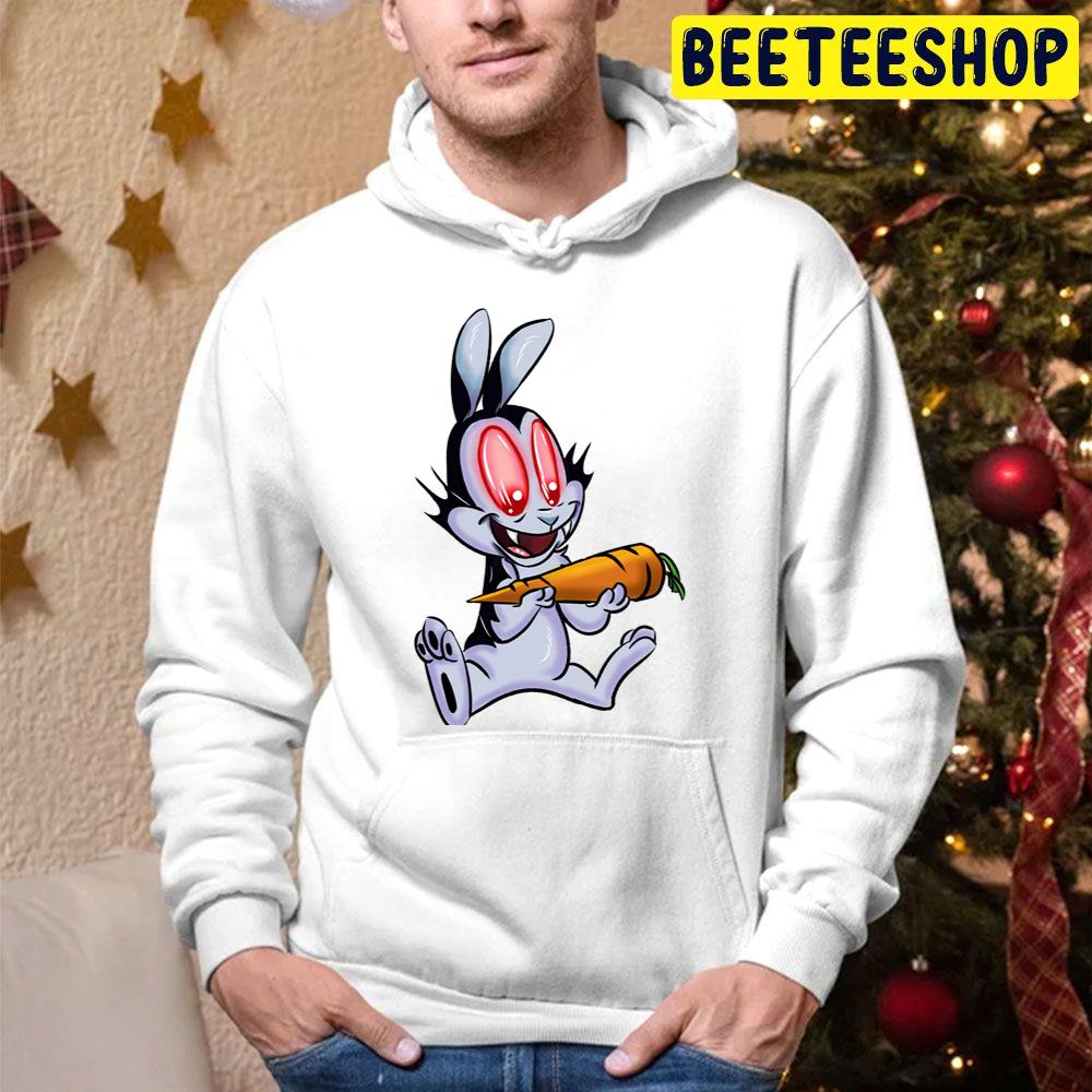 Rabbit Vampire Cartoon Trending Unisex Hoodie Rabbit Vampire Cartoon Trending Unisex Hoodie