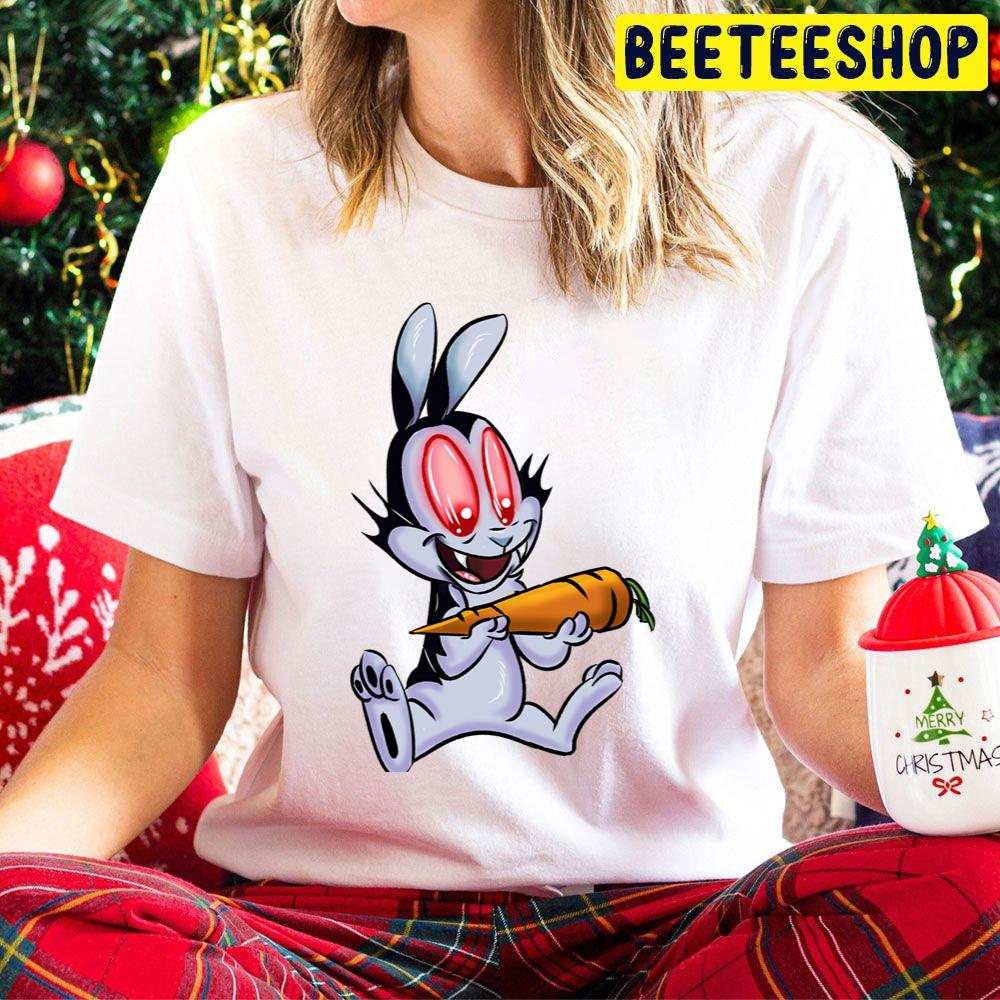 Rabbit Vampire Cartoon Trending Unisex Hoodie Rabbit Vampire Cartoon Trending Unisex Hoodie