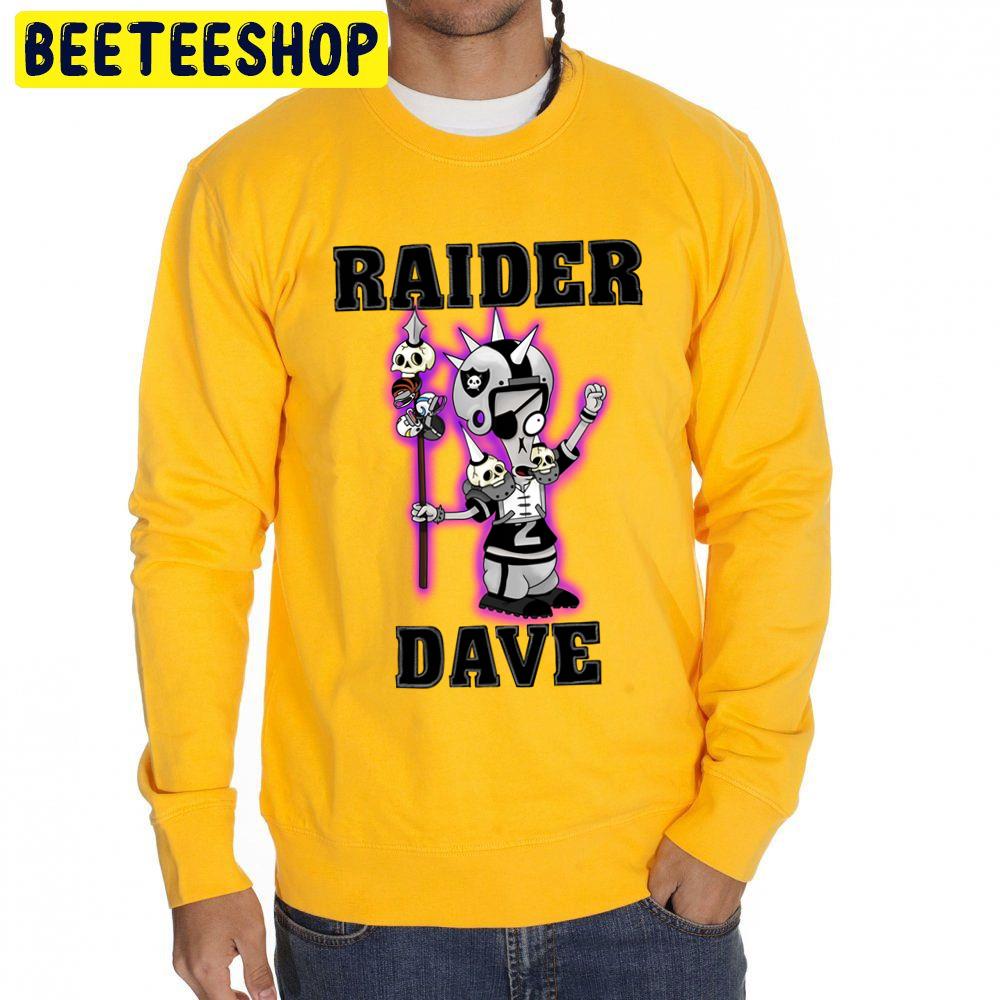 Raider Dave Roger The Alien American Dad Las Vegas Raiders Football Trending Unisex Sweatshirt Raider Dave Roger The Alien American Dad Las Vegas Raiders Football Trending Unisex Sweatshirt