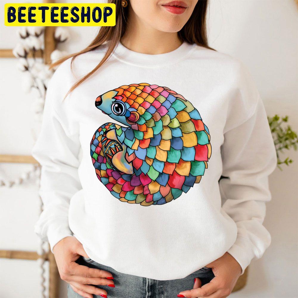 Rainbow Pangolin Trending Unisex Sweatshirt Rainbow Pangolin Trending Unisex Sweatshirt