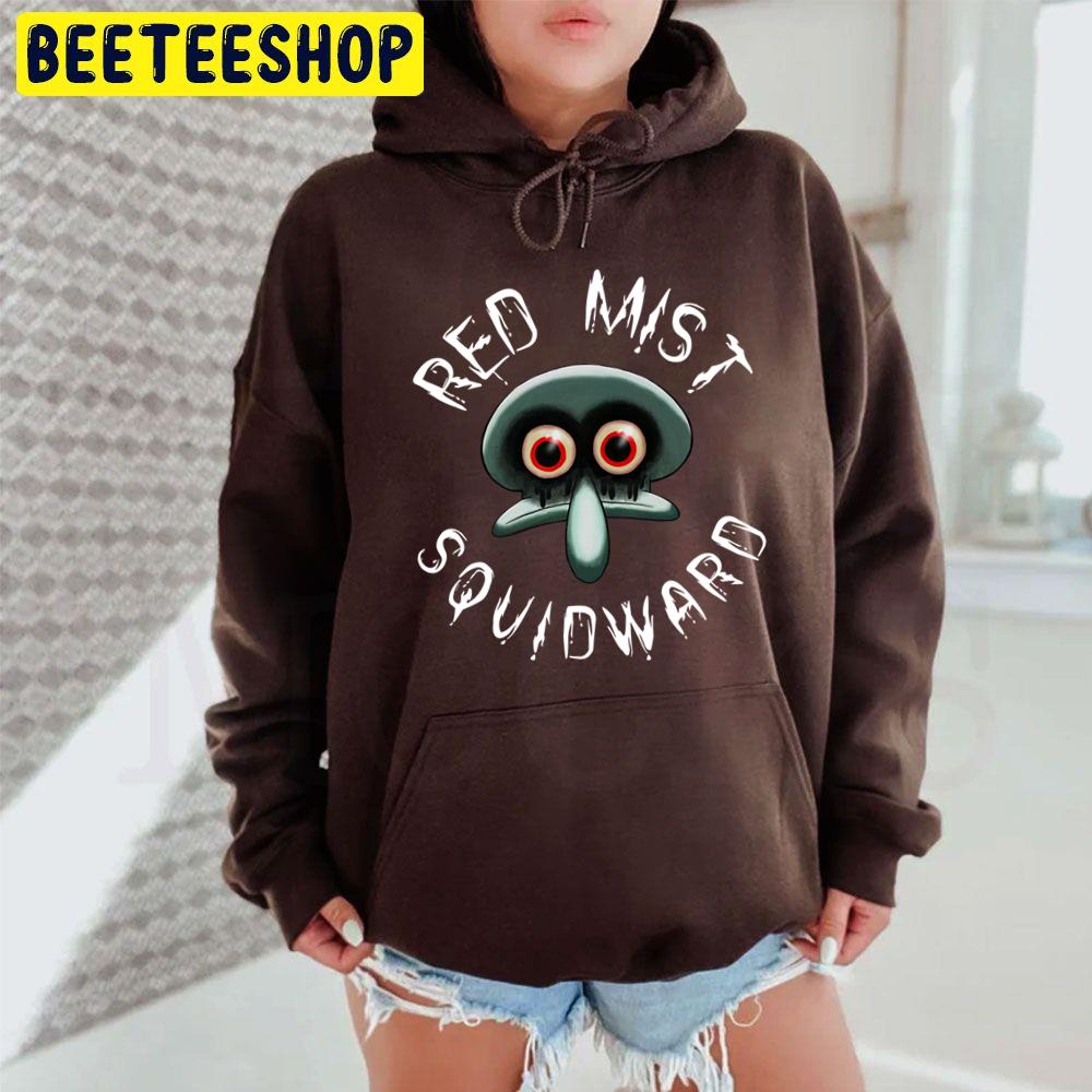 Red Mist Squidward Tentacles Spongebob Unisex Hoodie Red Mist Squidward Tentacles Spongebob Unisex Hoodie