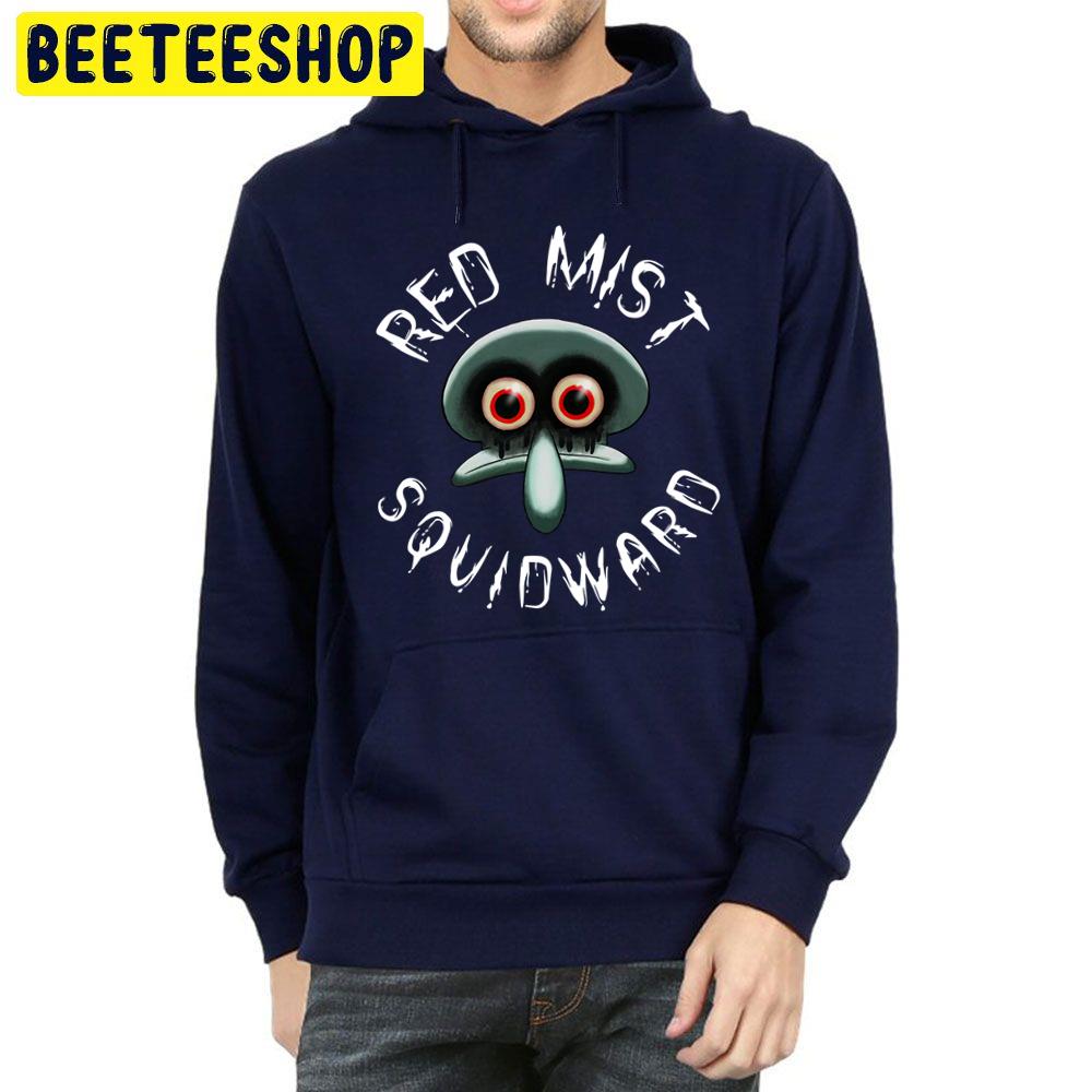 Red Mist Squidward Tentacles Spongebob Unisex Hoodie Red Mist Squidward Tentacles Spongebob Unisex Hoodie