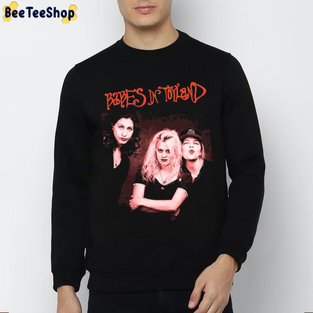Red Vintage Babes In Toyland Trending Unisex Sweatshirt Red Vintage Babes In Toyland Trending Unisex Sweatshirt