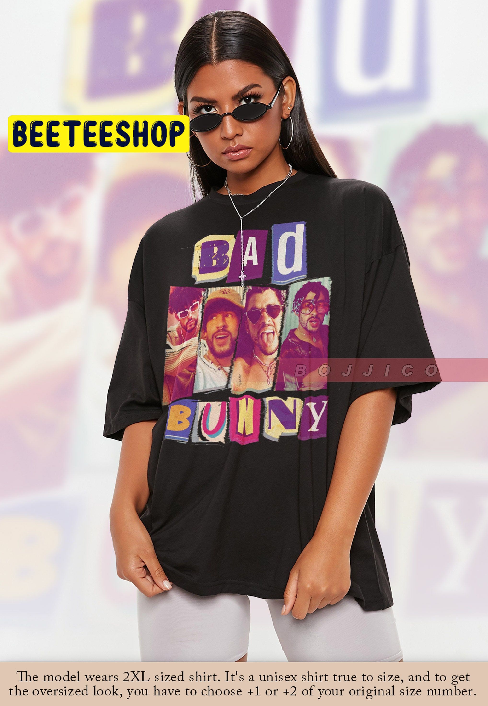 Retro Bad Bunny Ransom Style Vintage Trending Unisex T-Shirt